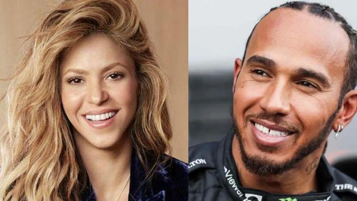 Shakira y Lewis Hamilton | La colombiana sería la mujer ideal del piloto.
Foto: Redes Sociales