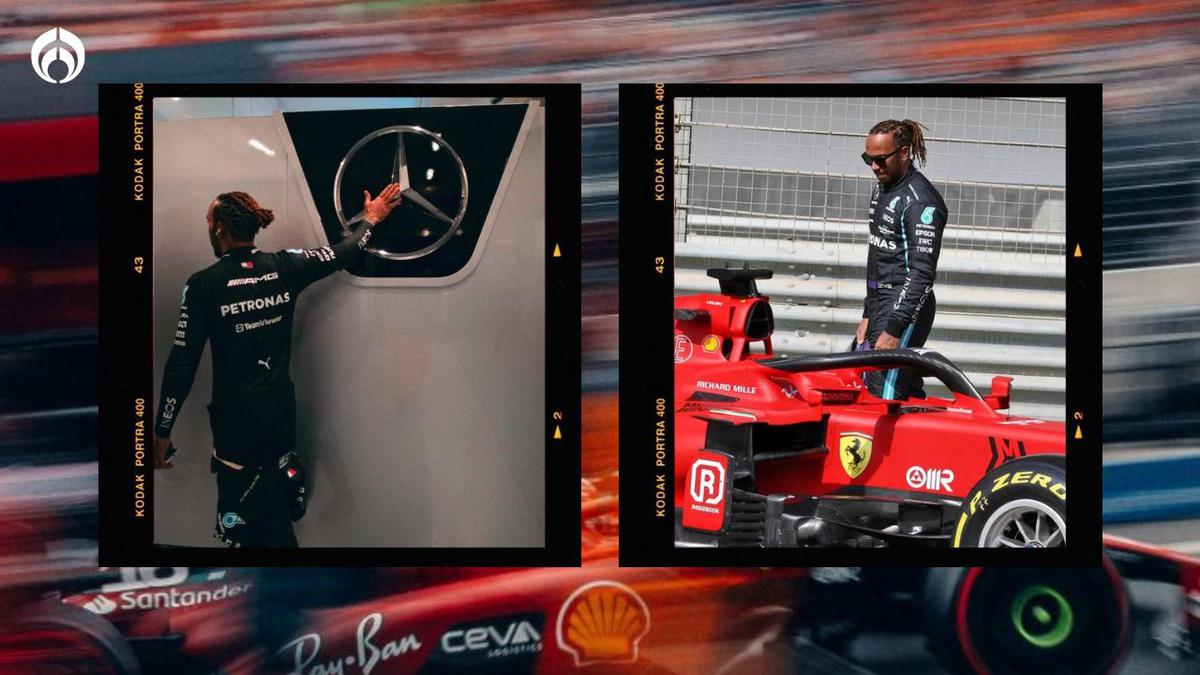 Lewis Hamilton se vestirá de rojo | El 7 veces campeón del mundo se va con su mayor rival (Especial)