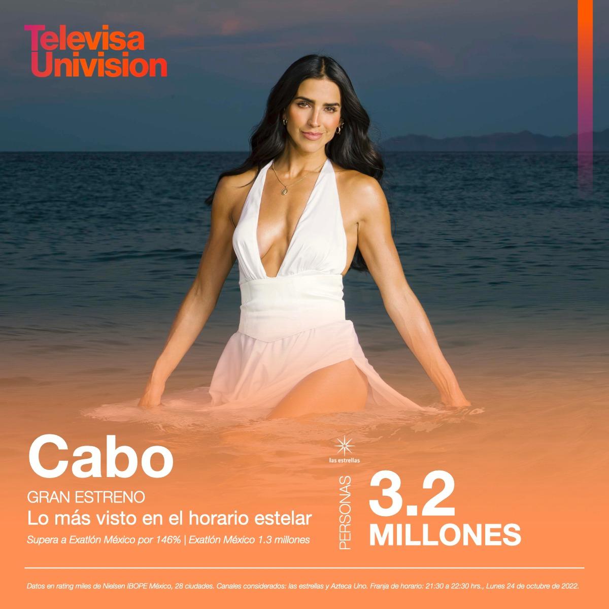  | Cabo fue la telenovela con mejor rating en su horario