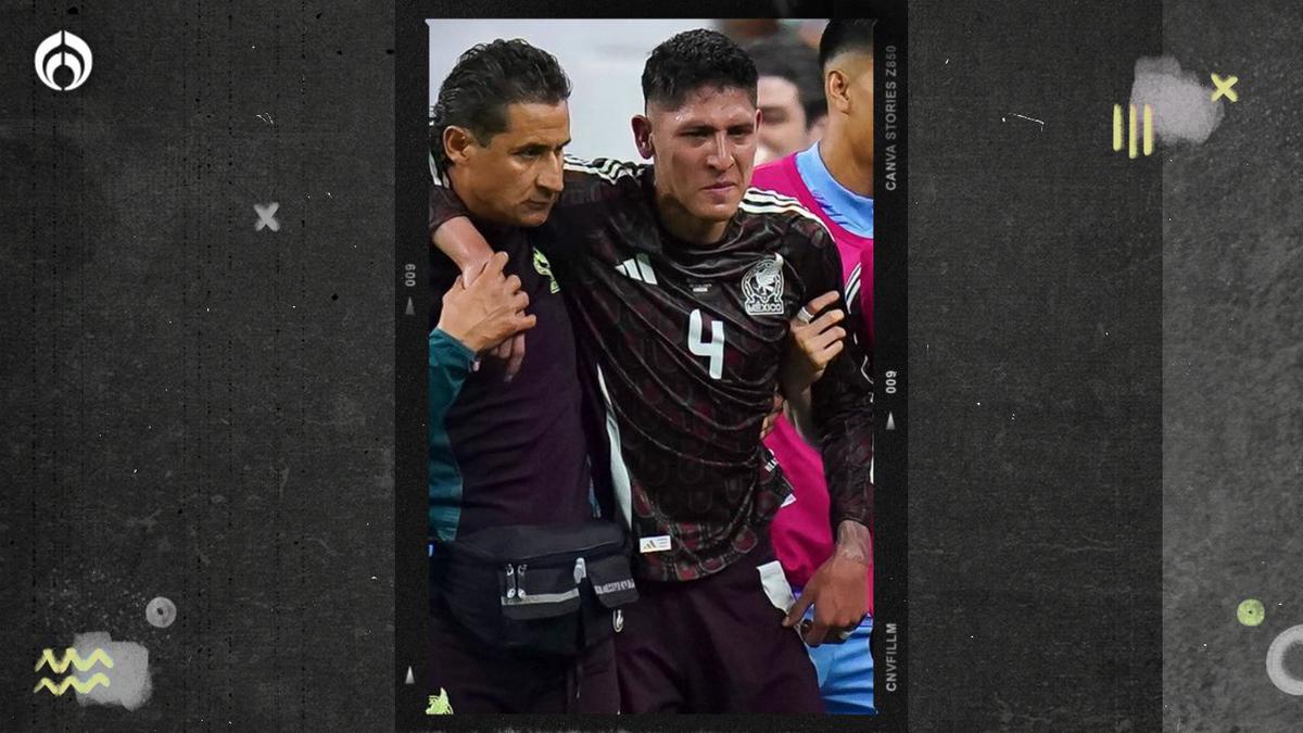 Capitan Mexico lesion | Edson Álvarez se pierde la Copa América. Fuente: X @Dinastiaguila.