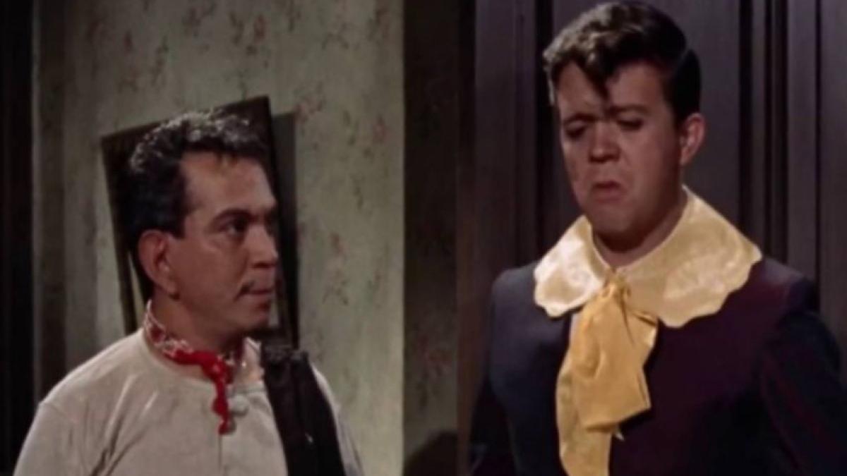 La épica escena entre 'Chabelo' y 'Cantinflas' quedó para la posteridad.