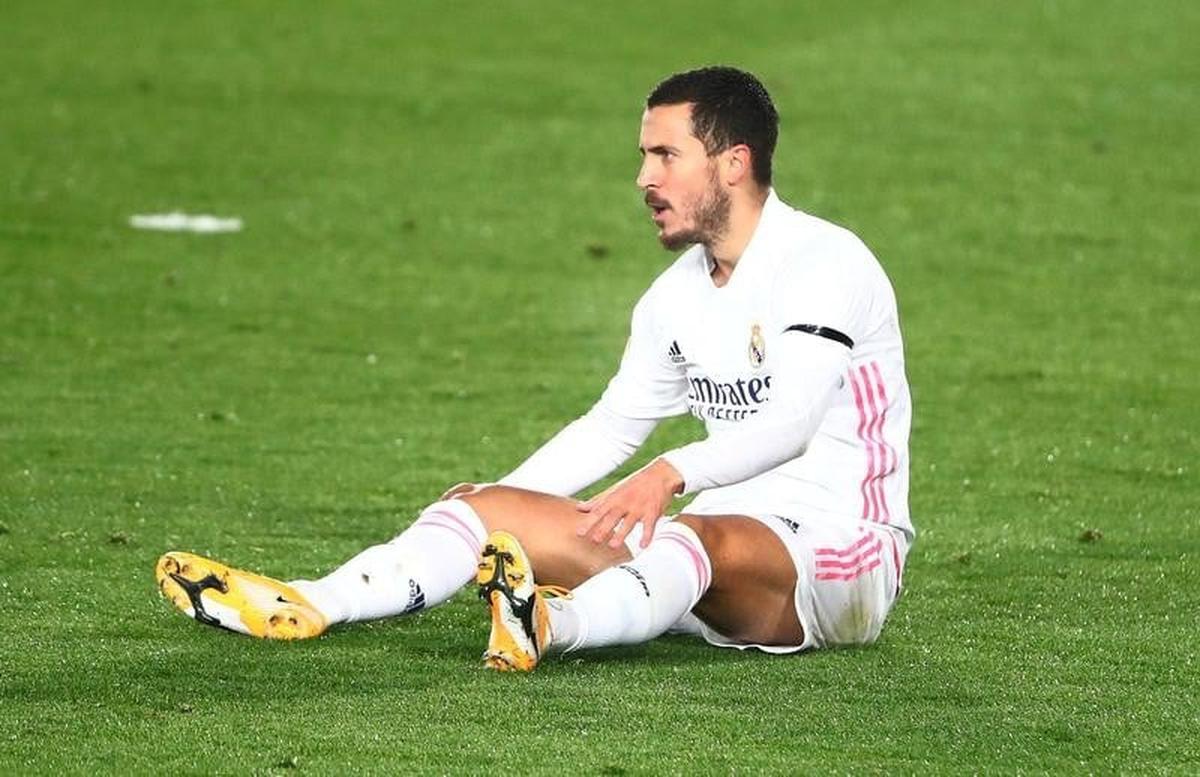Eden Hazard | Eden Hazard estuvo siempre lesionado en el Real Madrid. | Foto: Reuters