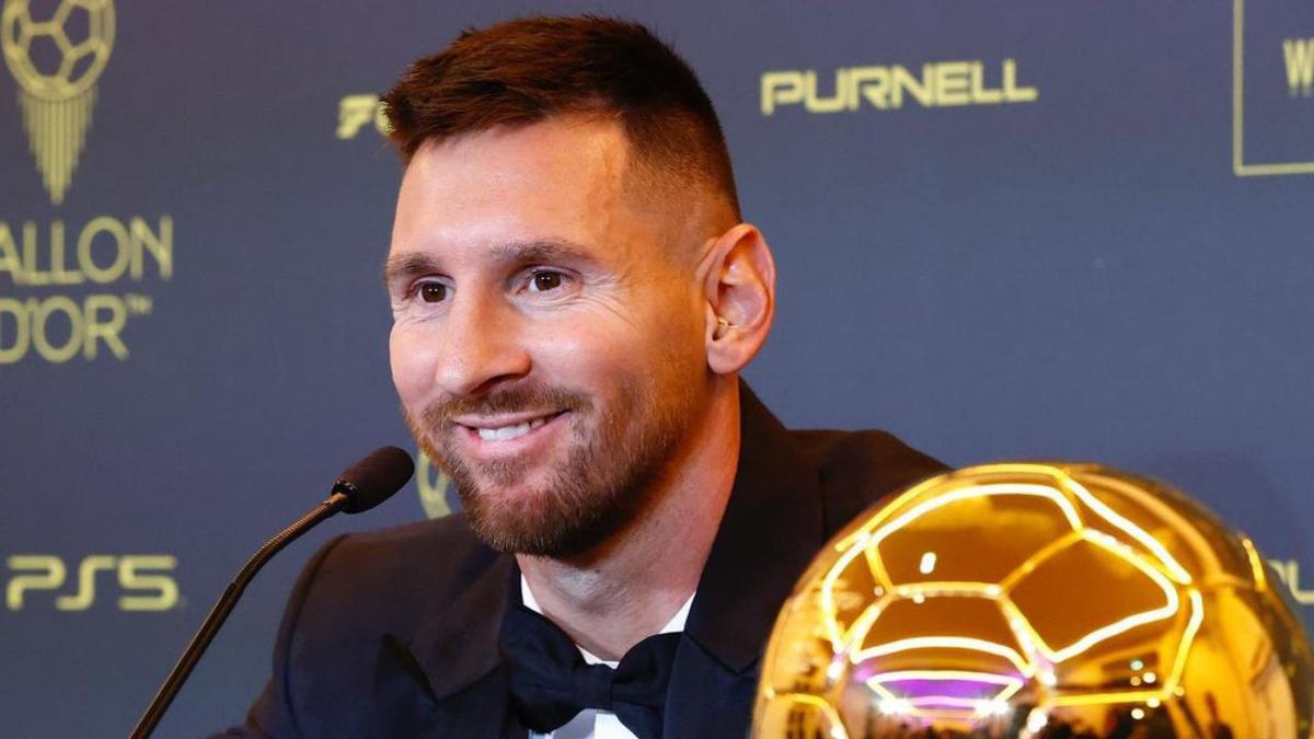 Lionel Messi | El argentino ganó su octavo Balón de Oro. Crédito: instagram @leomessi.