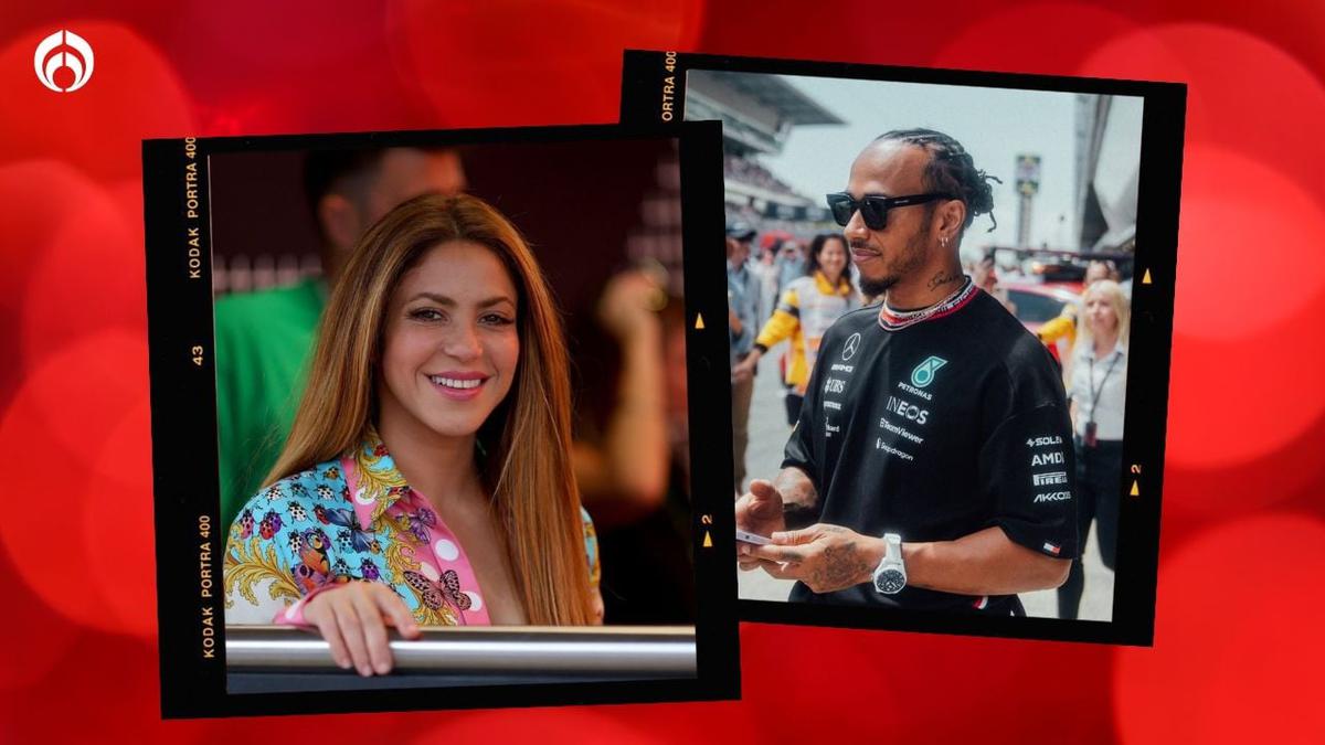 Shakira fue captada en el GP de España | Hamilton se sube por primera vez al podio