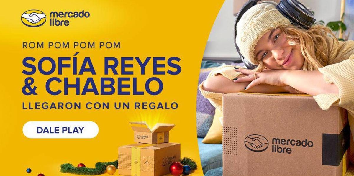Especial | Sofía Reyes estará al lado de Chabelo en la campaña de Mercado Libre. | Foto: Especial