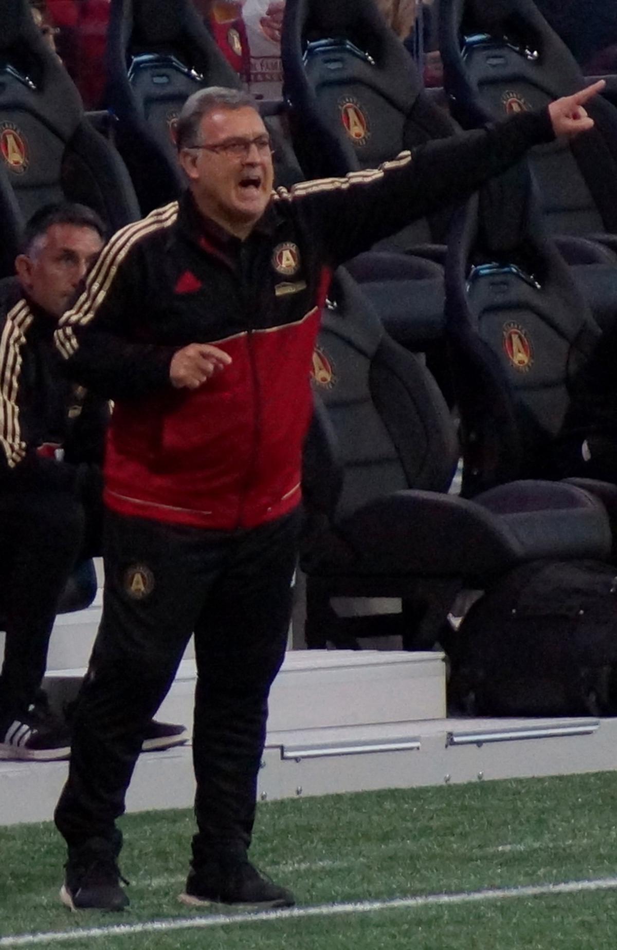  | Gerardo Martino dirigiendo al Atlanta United. Fuente: Wikimedia