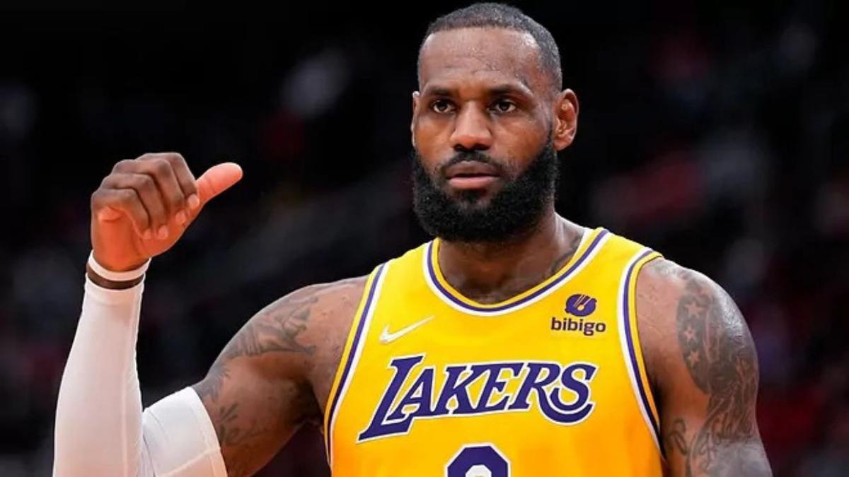 Lebron James | La estrella de Los Ángeles Lakers no participa del Mundial de básquetbol. Crédito: AP.