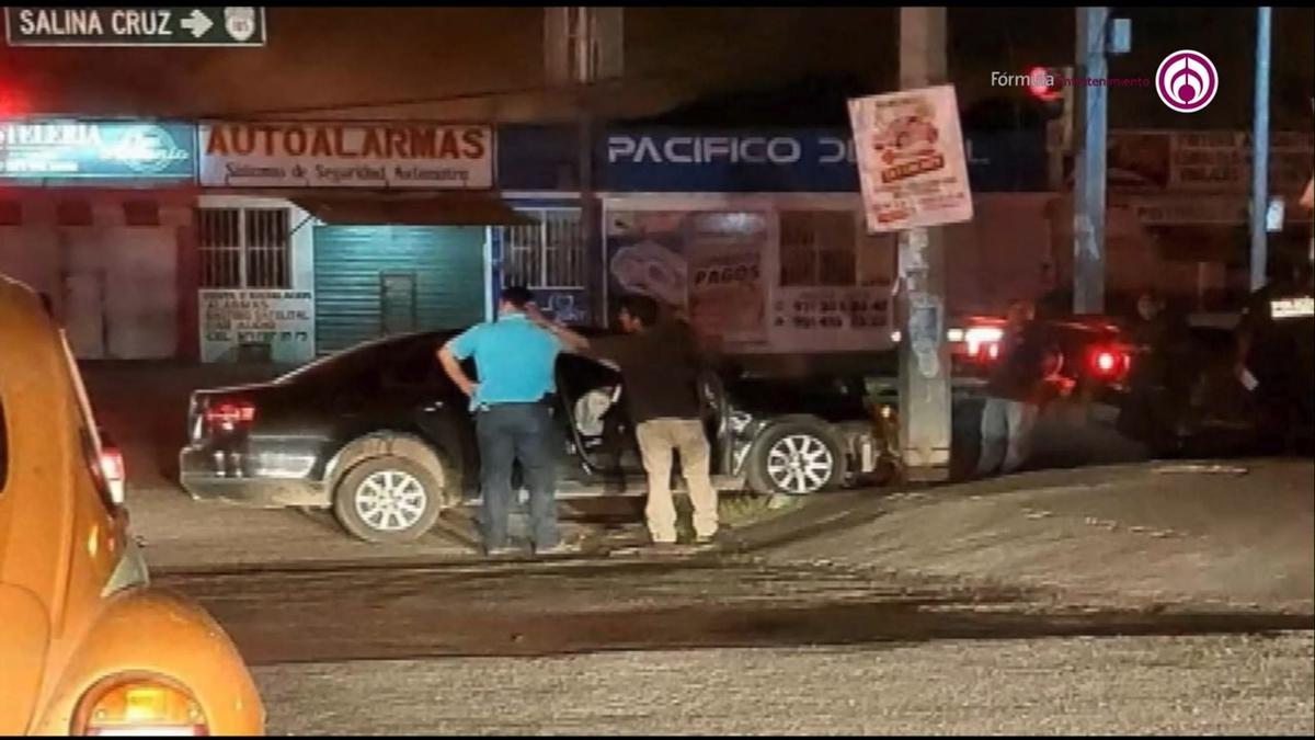 | Foto: Radio Fórmula | Así quedó el auto de Aranza Peña, luego del choque que le quitó la vida.