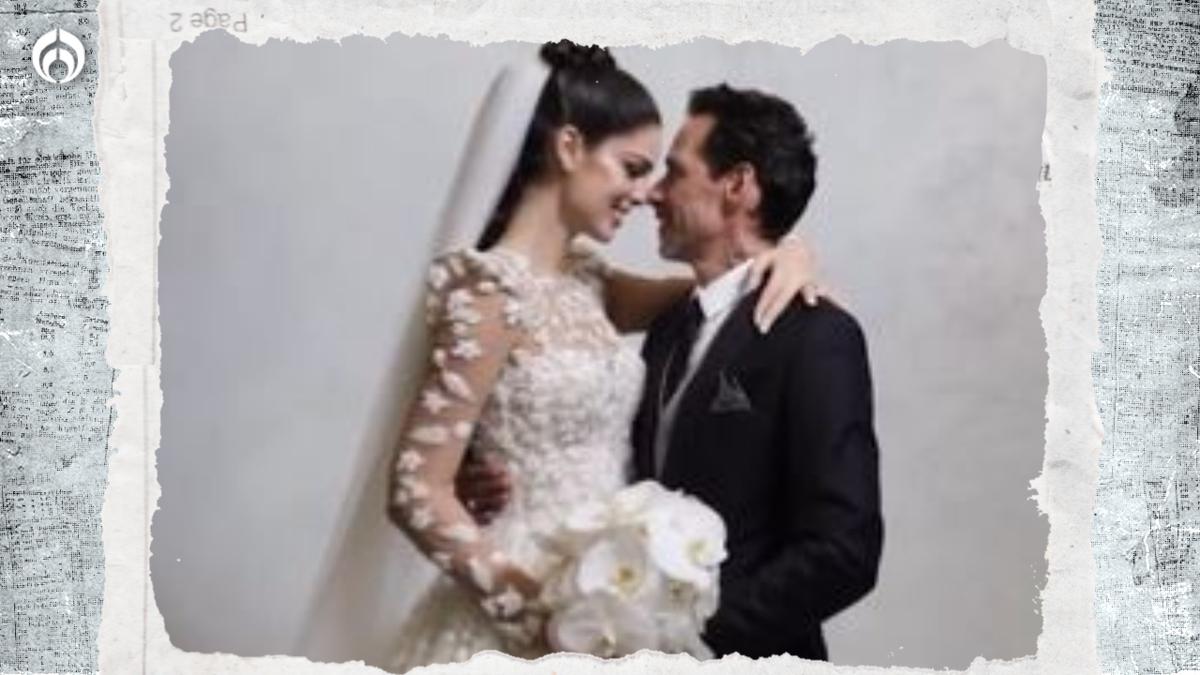  | Nadia y Marc Anthony cuidaron la privacidad de su boda.