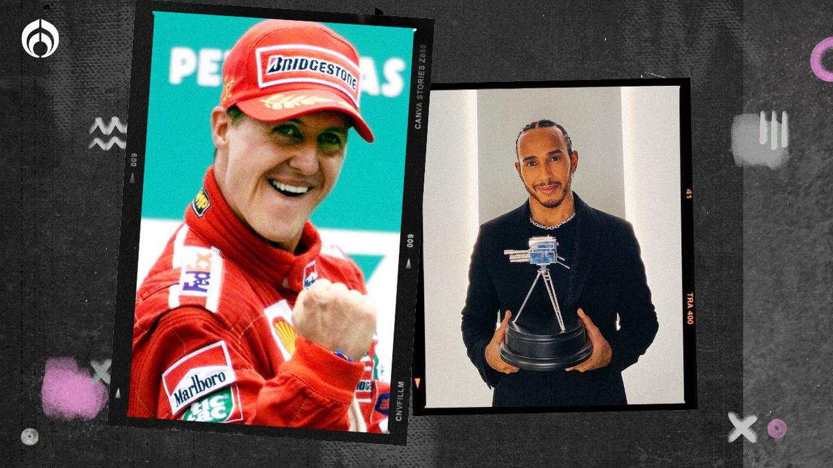 F1 | Schumacher y Hamilton, dos de los mejores de la historia de la categoría. | fuente: X @schumacher y @lewishamilton