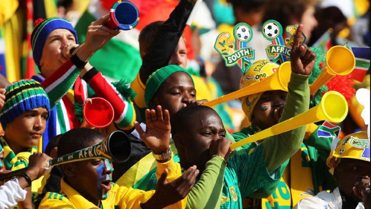 Vuvuzelas. | Las vuvuzelas le dieron colorido al Mundial de Sudáfrica en 2010.