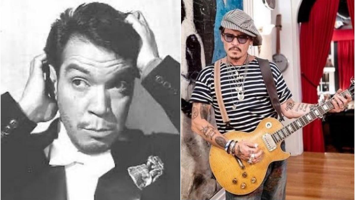  | Johnny Depp al parecer quedó fascinado con las actuaciones de Mario Moreno “Cantinflas”.