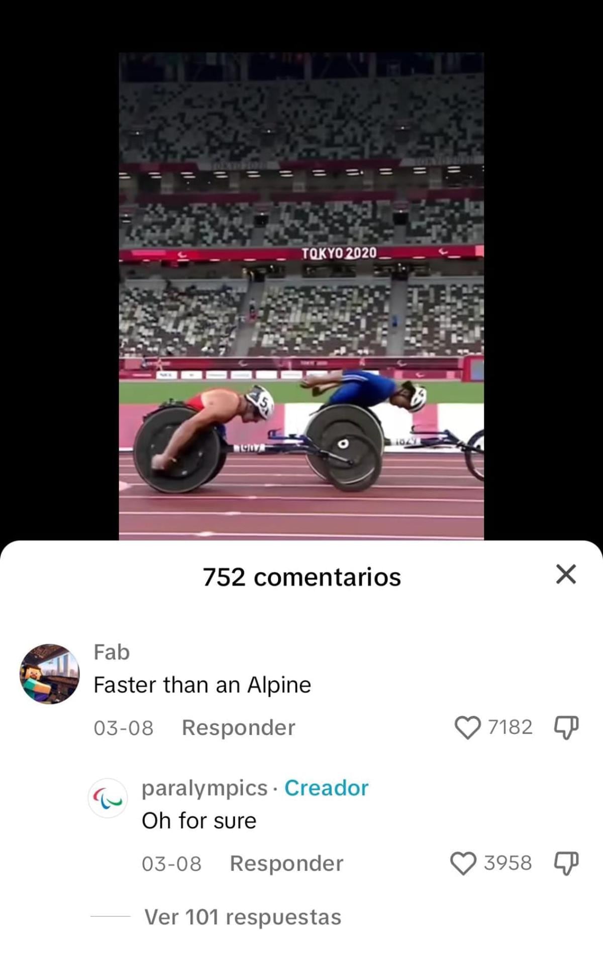 Alpine recibió las burlas de la cuneta de Juegos Paralímpicos | Por su mal desempeño en F1 (Captura)