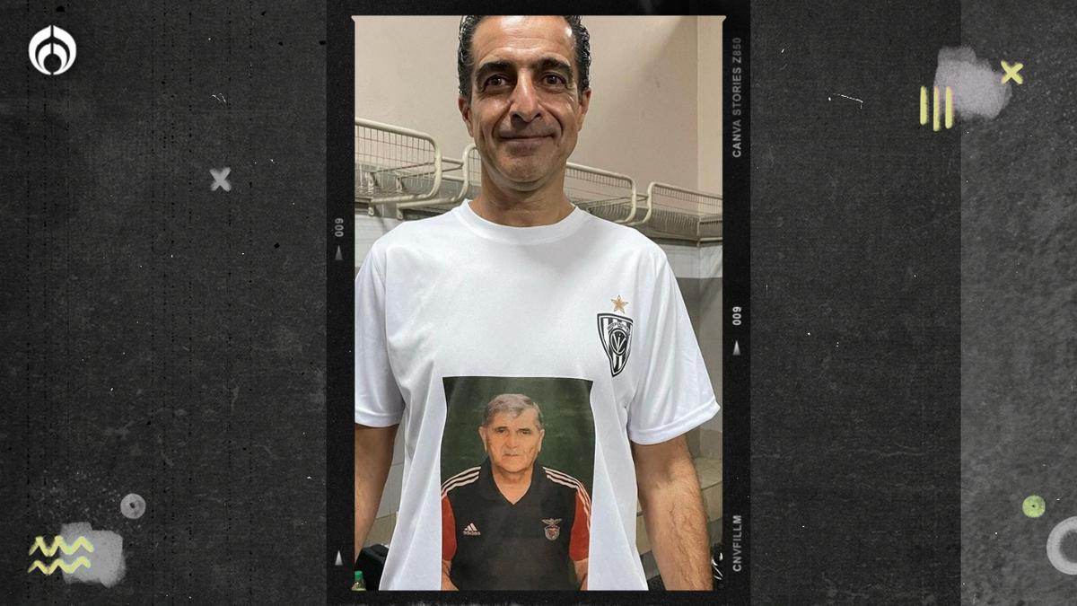 Renato Paiva, nuevo entrenador de Toluca. | Renato Paiva con playera en homenaje a Jaime Graça. (Fuente: Instagram @renatopaiva009)