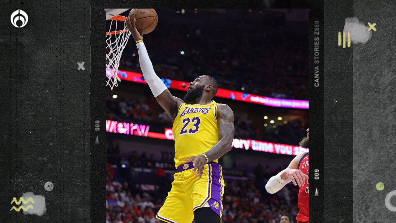 Los Lakers barrieron a los Pelicans en el play in fuente: X @lakers