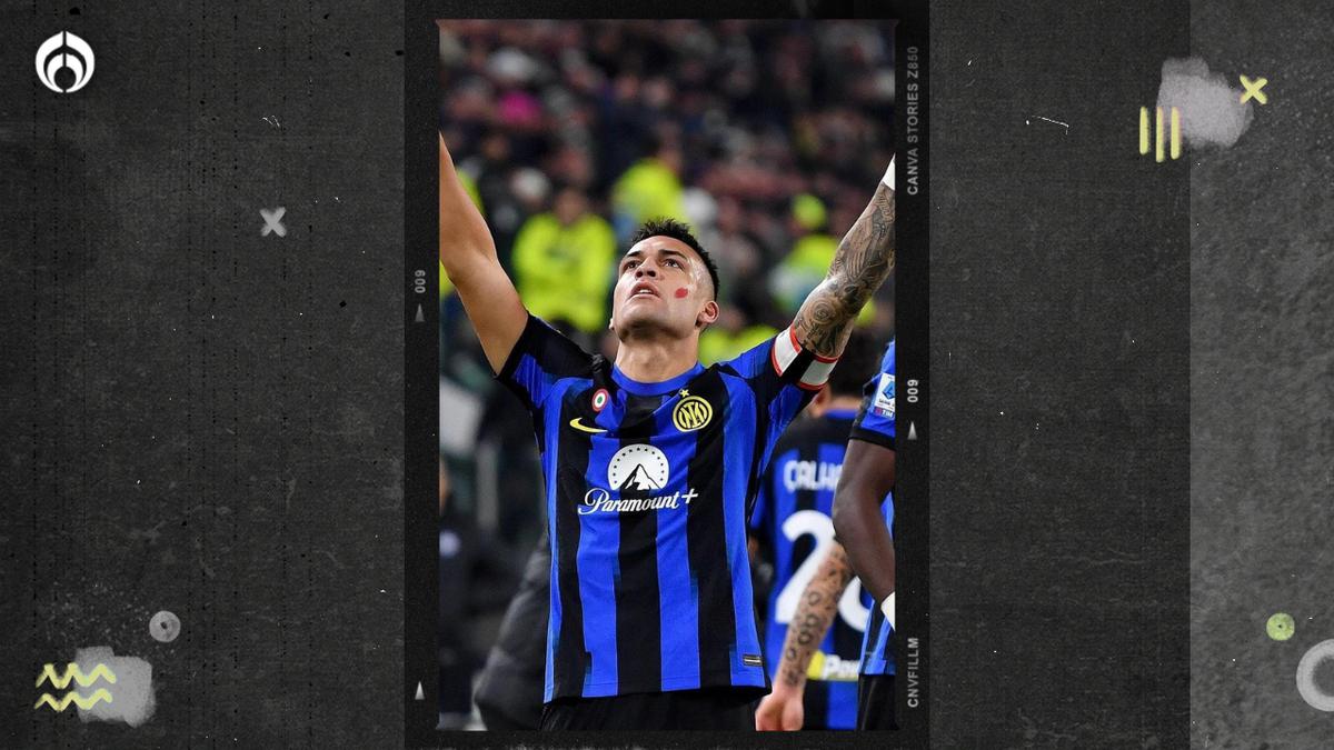Lautaro Martínez / Serie A. | Lautaro Martínez celebra gol contra  Juventus. (Fuente: Instagram @seriea)