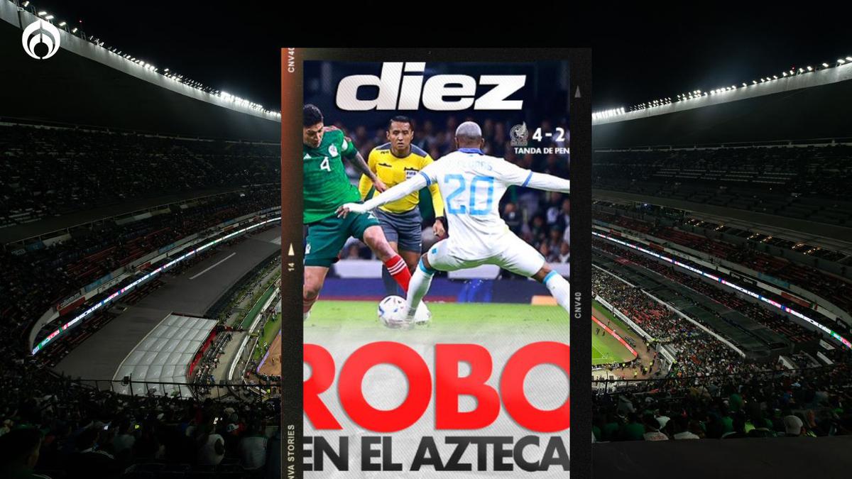 La prensa de Honduras considera que hubo Robo en el Azteca | México eliminó a los catrachos en Nations League (Especial)
