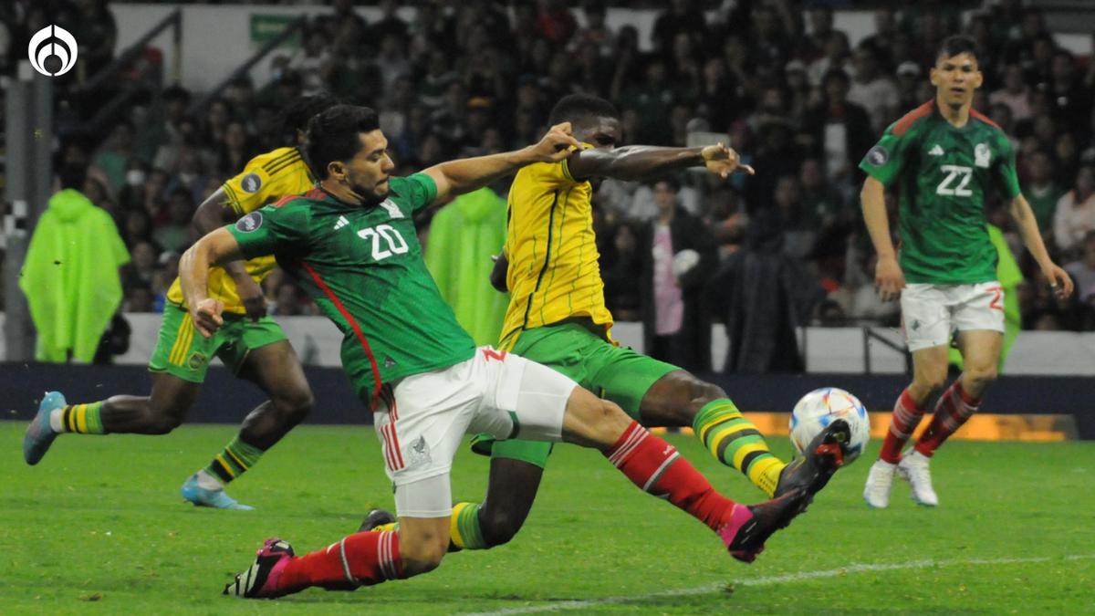 | México y Jamaica empataron 2-2  en la cancha del Estadio Azteca.