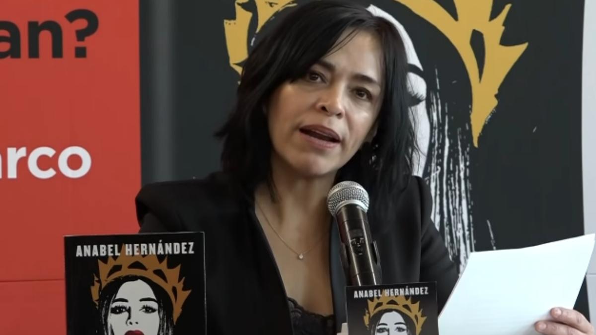  | Anabel Hernández señaló los vínculos de Ninel Conde con el crimen organizado. 