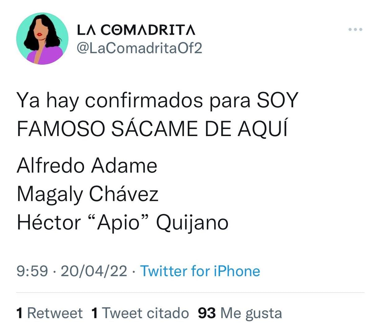  | Twitter: La Comadrita