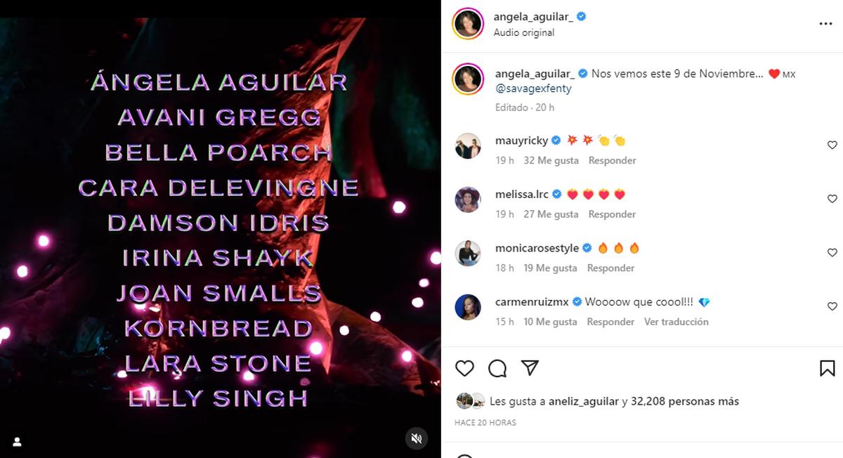  |  Instagram @angela_aguilar_