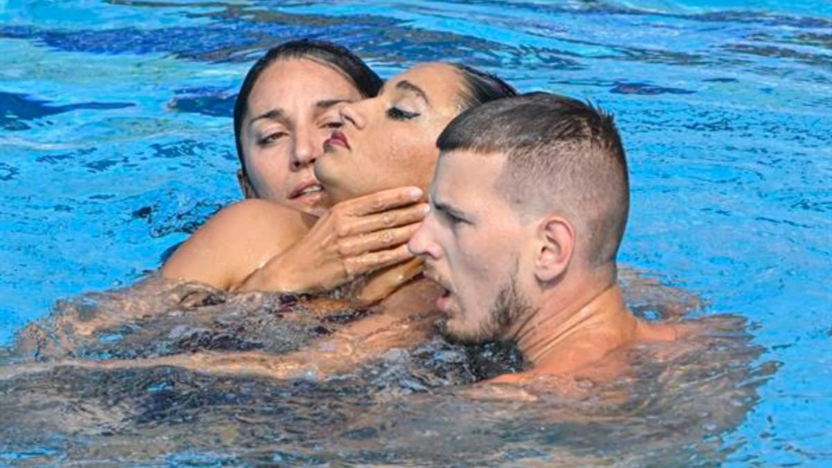  | La entrenadora Andrea Fuentes decidió lanzarse a la piscina del Mundial de Natación en Budapest al ver que nadie rescataba a Anita Álvarez.