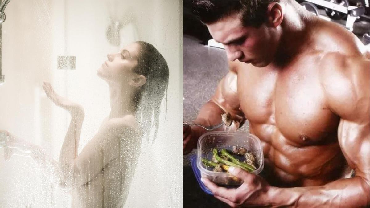 ¿bañarse o comer después de entrenar? | Foto: @ShowmundialShow
