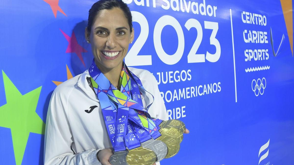 Nuria Diosdado es la máxima ganadora de Oros en Centroamericanos. | Foto: Mexsport