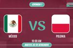 México vs. Polonia: ¿Dónde ver EN VIVO y a qué hora juegan HOY, en Qatar 2022?