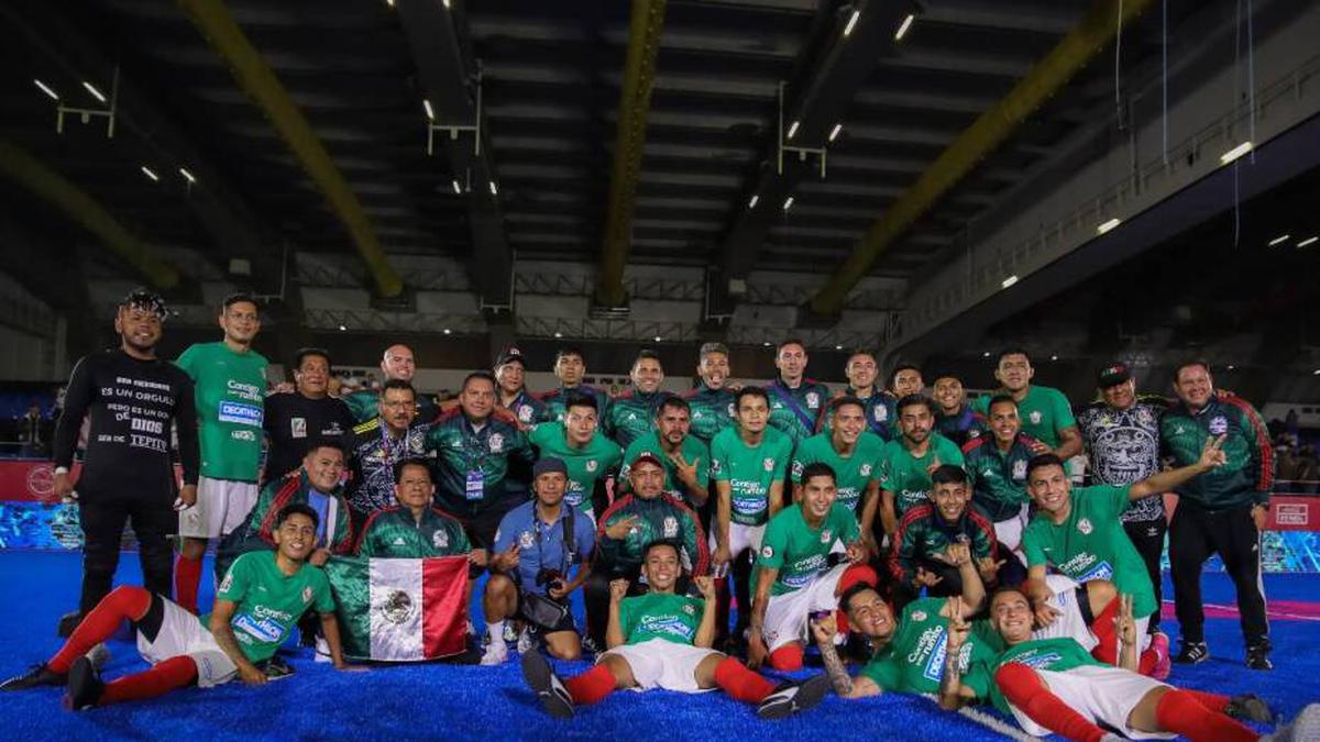Futbol 7 | La selección mexicana varonil se quedó con el título tras vencer a Brasil. Crédito: Tvazteca.