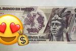 ¿Cuál es el billete de Cuauhtémoc que es vendido en 25 mil pesos por un 'detallito'?