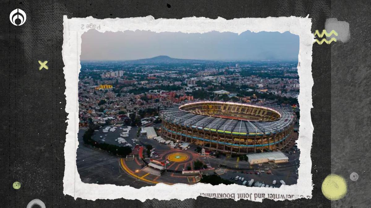 Publicidad parasitaria | El estadio Azteca no tiene problemas según las disposiciones de la FIFA para el Mundial 2026 (twitter @fifacom).