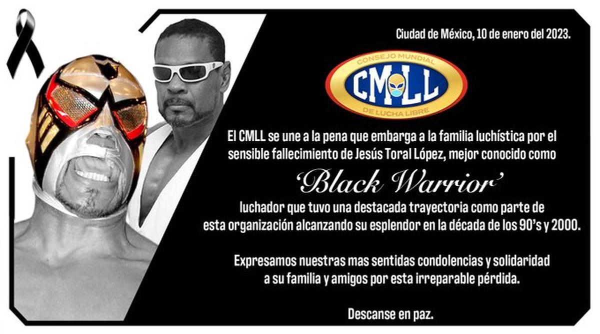  | La CMLL dio a conocer la noticia.