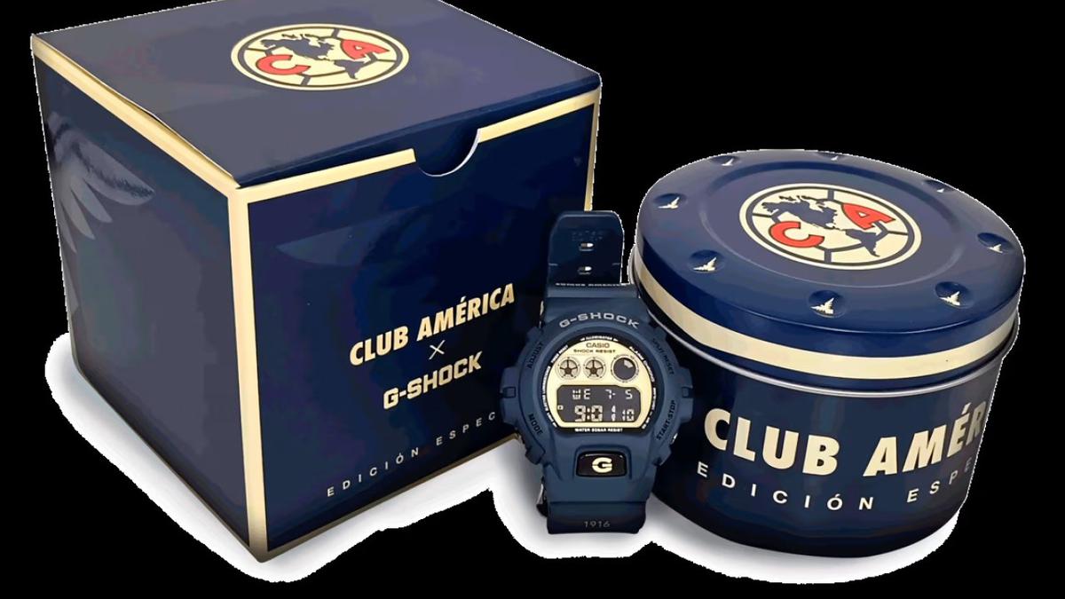 El reloj del Club América es sólo para aficionados de hueso colorado del equipo. | Especial