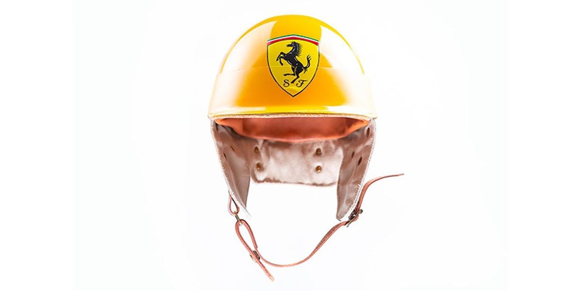  | Réplica casco (Escudo Ferrari): Ricardo Rodríguez | Créditos: Prensa México GP