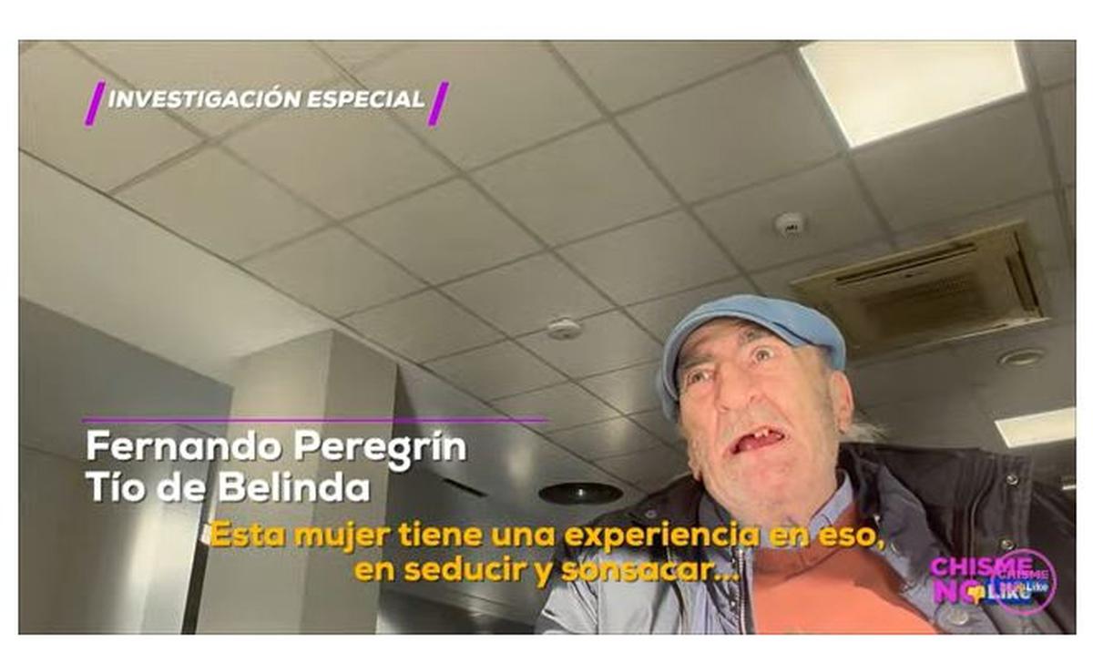  | Fernando Peregrín, tío de Belinda, narró su experiencia con Ignacio, padre de la famosa.