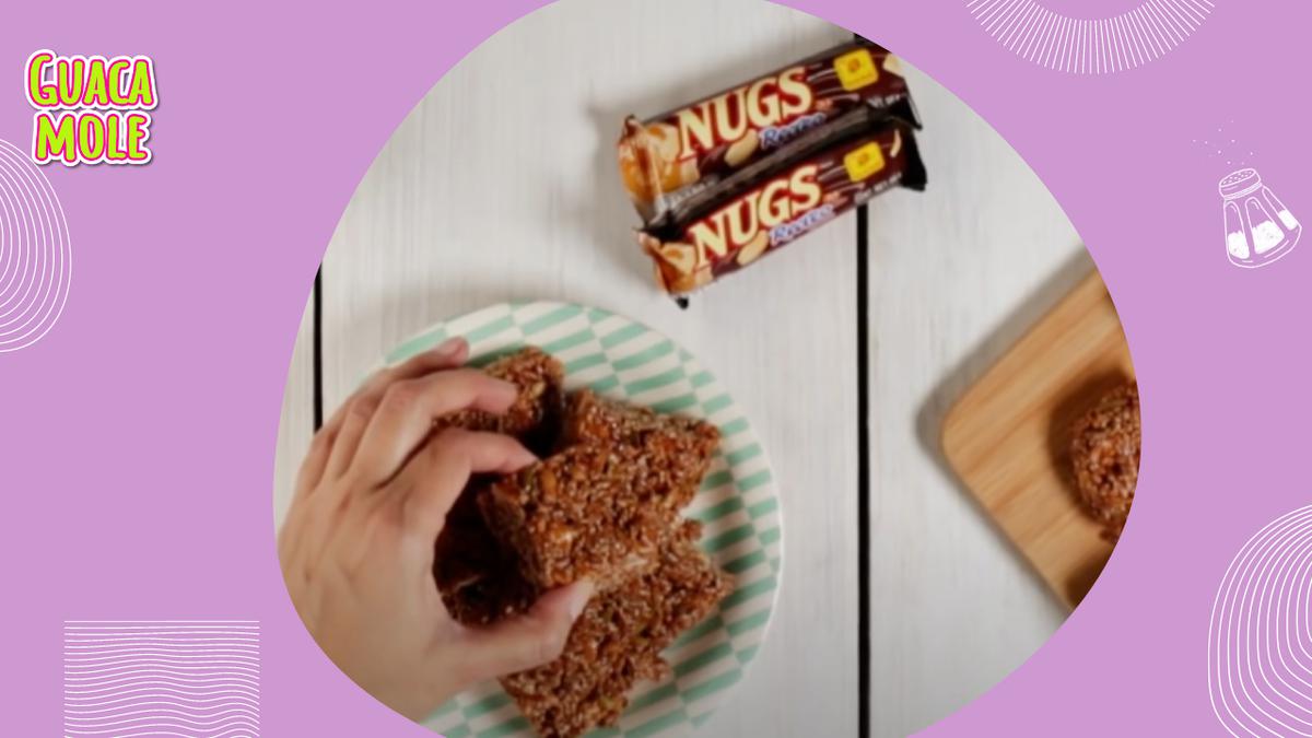 Nugs de la Rosa: la receta para hacer unas barras de cereal con el icónico chocolate