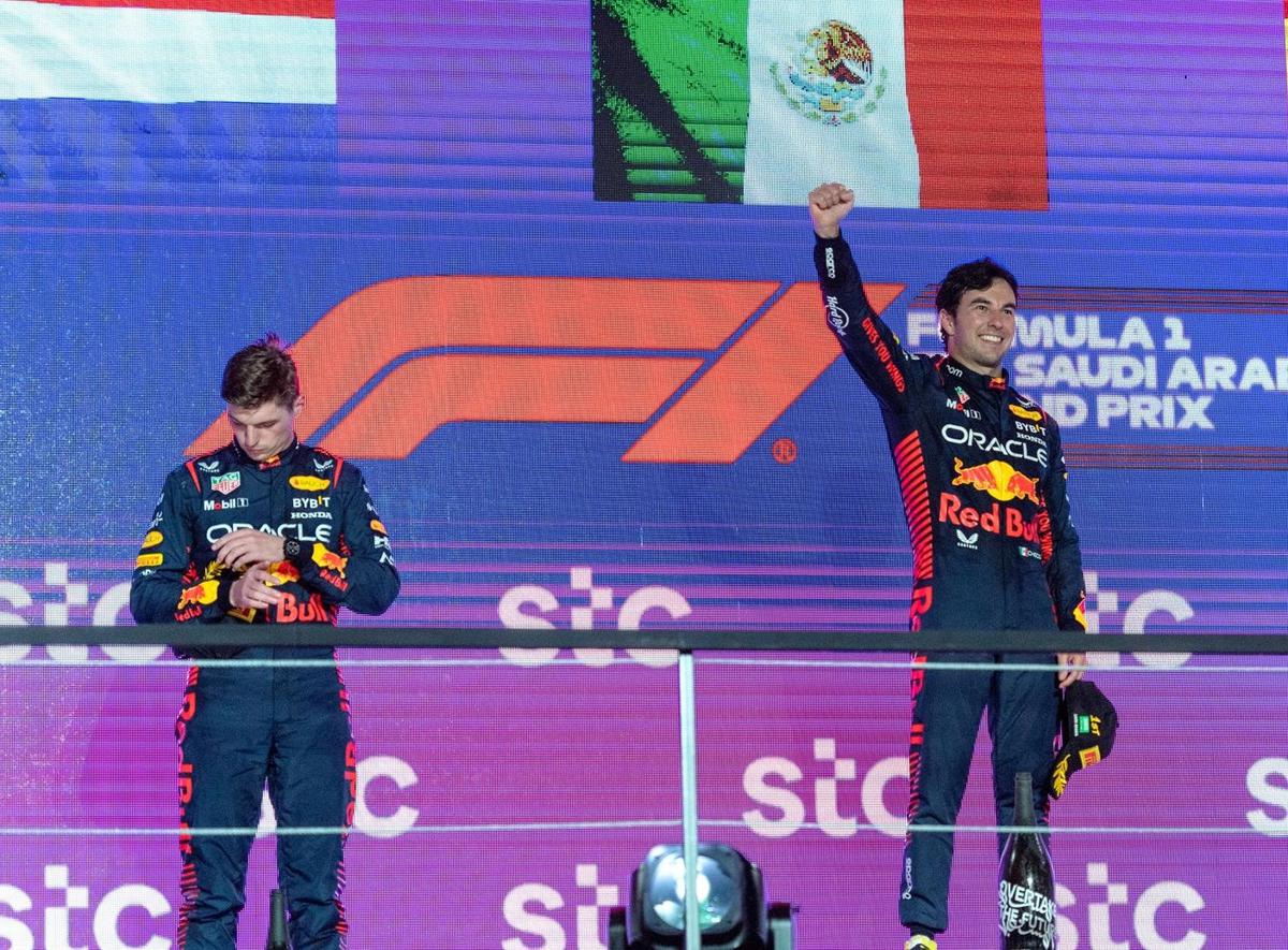 @F1 | La imagen que deja en evidencia el malestar de Verstappen. (Red Bull)