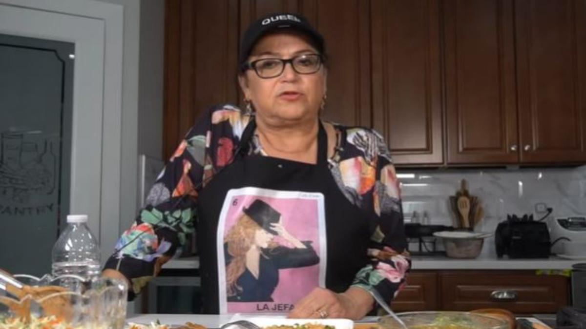 Foto: YouTube Doña Rosa Rivera Cocina (captura de pantalla) | Doña Rosa Rivera aseguró que no dejará que nadie la insulte.