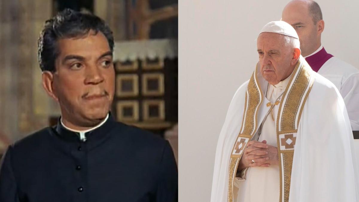 | Aunque el papa Francisco agradeció el gesto, no aceptó la sotana de Cantinflas 