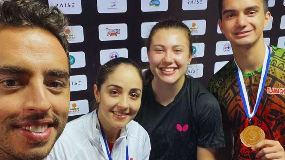 Tenis de Mesa | La selecciión mexicana obtuvo dos medallas de bronce en el Panamericano en Cuba. Crédito: COM.
