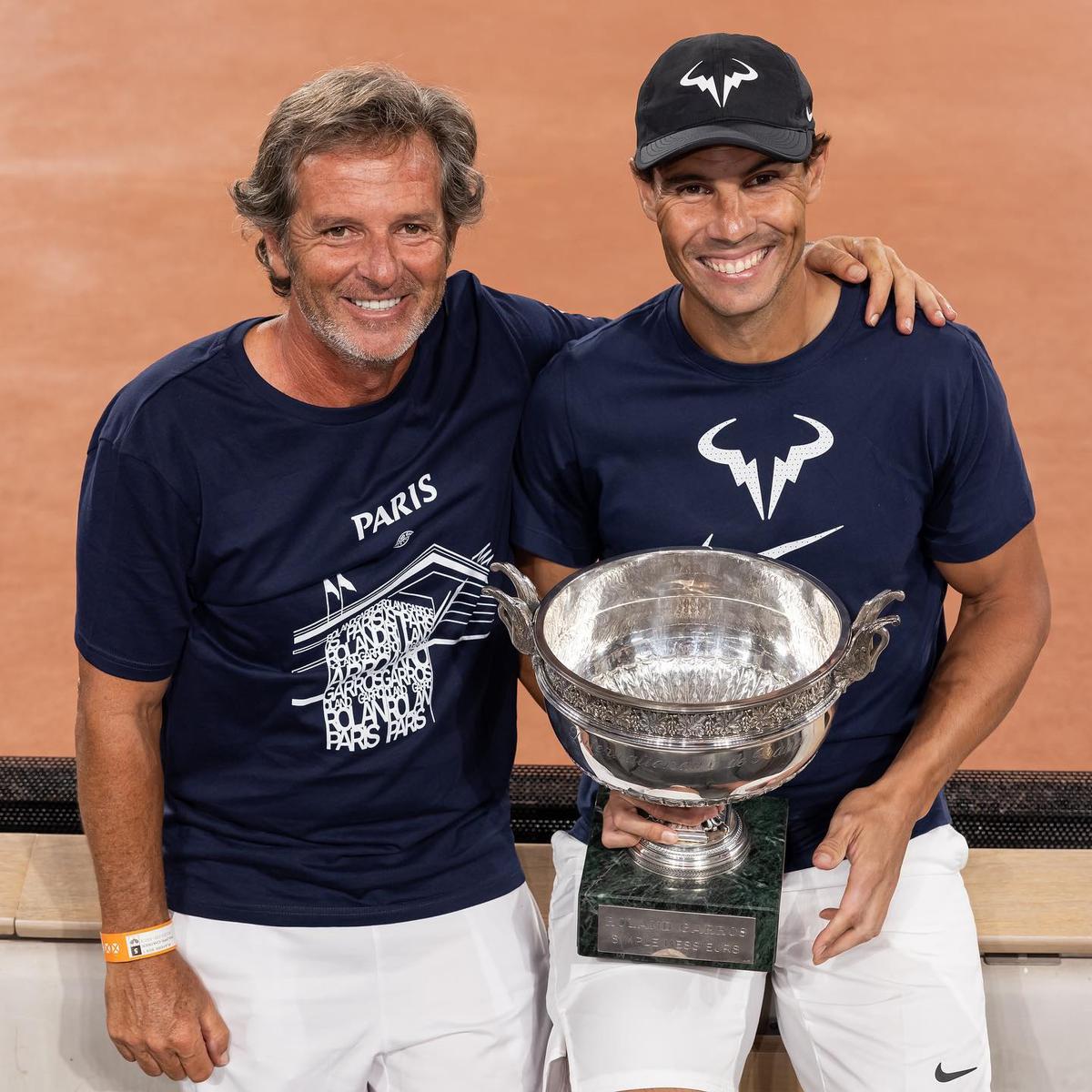  | Rafael Nadal y su ex entrenador. Fuente: Instagram: @rafaelnadal