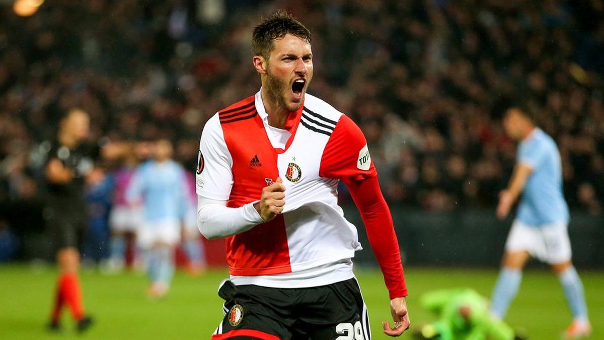 Santi Giménez es uno de los mejores jugadores del Feyenoord | Crédito: Reuters.