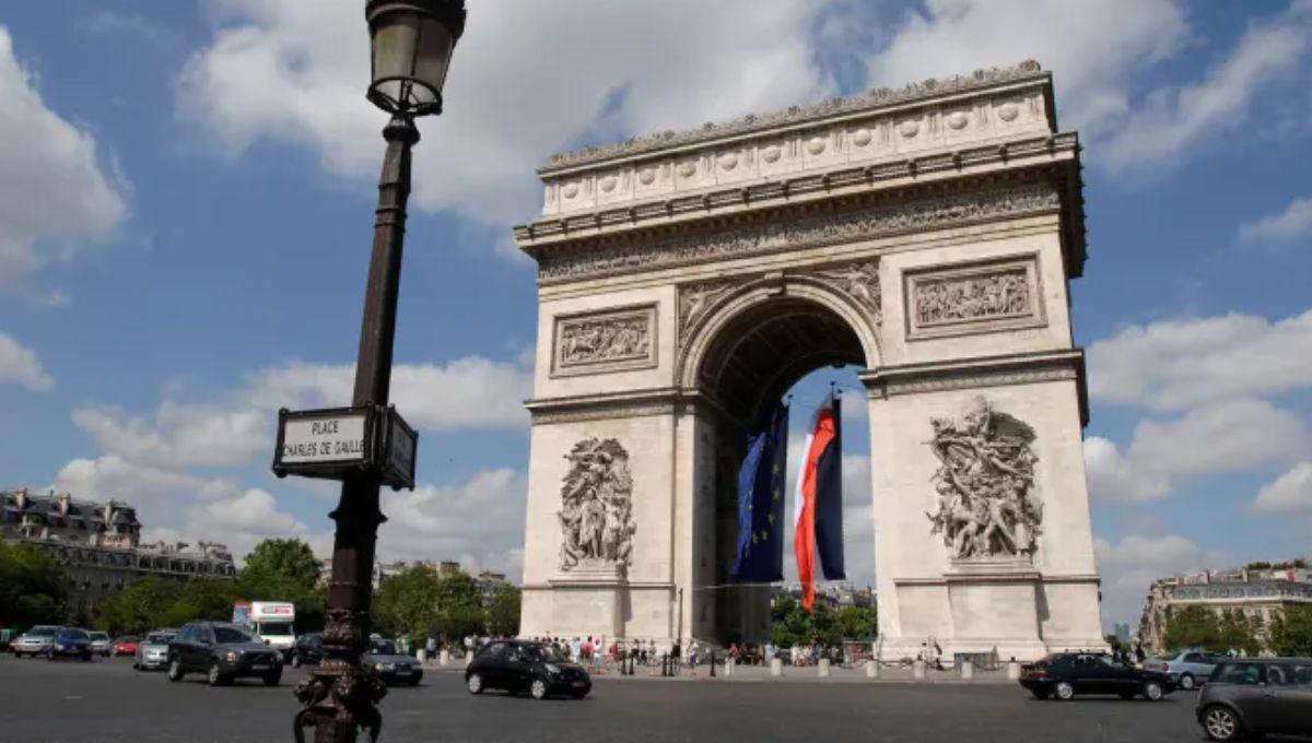 Arco del triunfo París | El Arco del Triunfo de París es uno de los monumentos históricos de la capital francesa. Fuente: Gobierno de Francia.