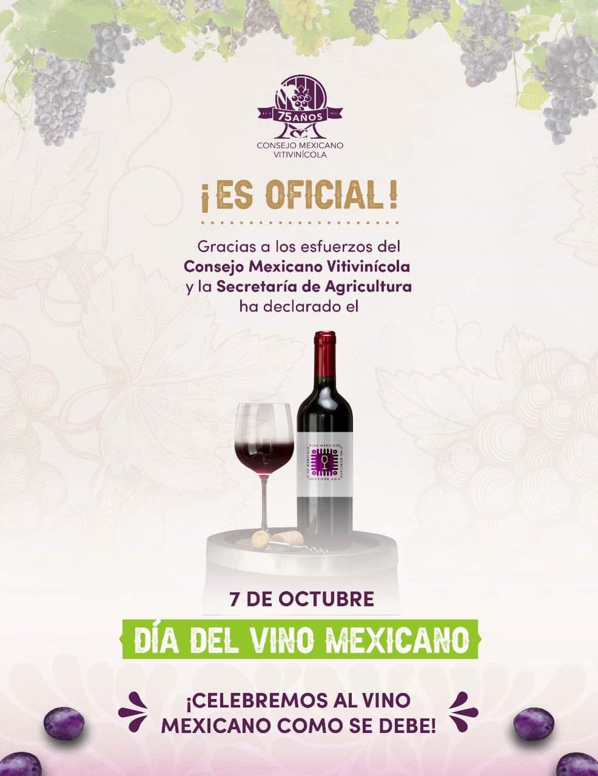 Especial | Habrá diversas estrategias para dar a conocer las actividades del Día del Vino Mexicano. | Foto: Especial