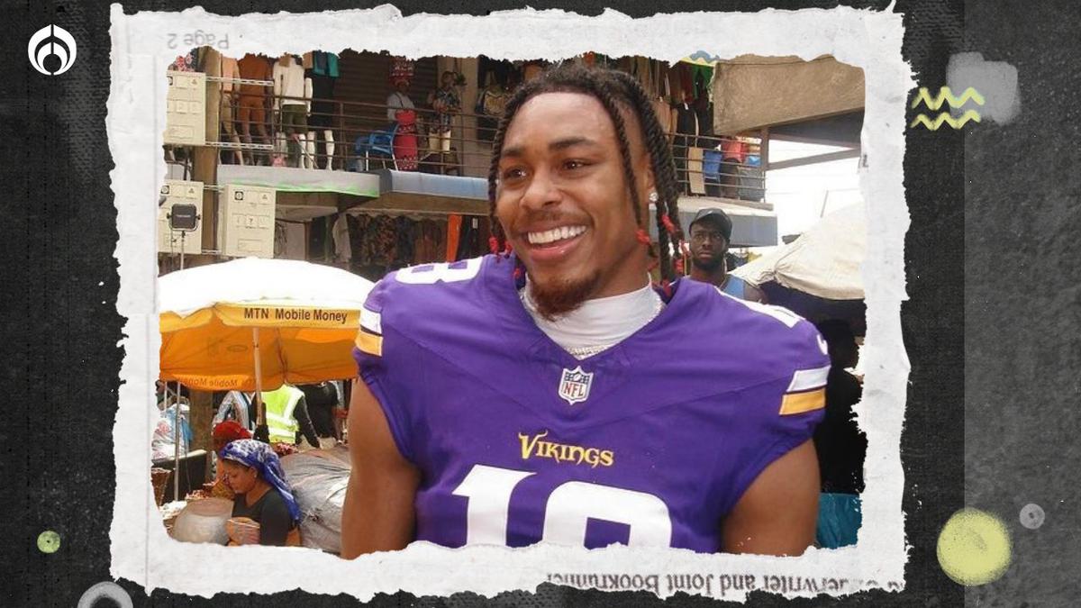 Justin Jefferson | El jugador defenderá los colores de los Vikings. | fuente: Instagram @jjettas2