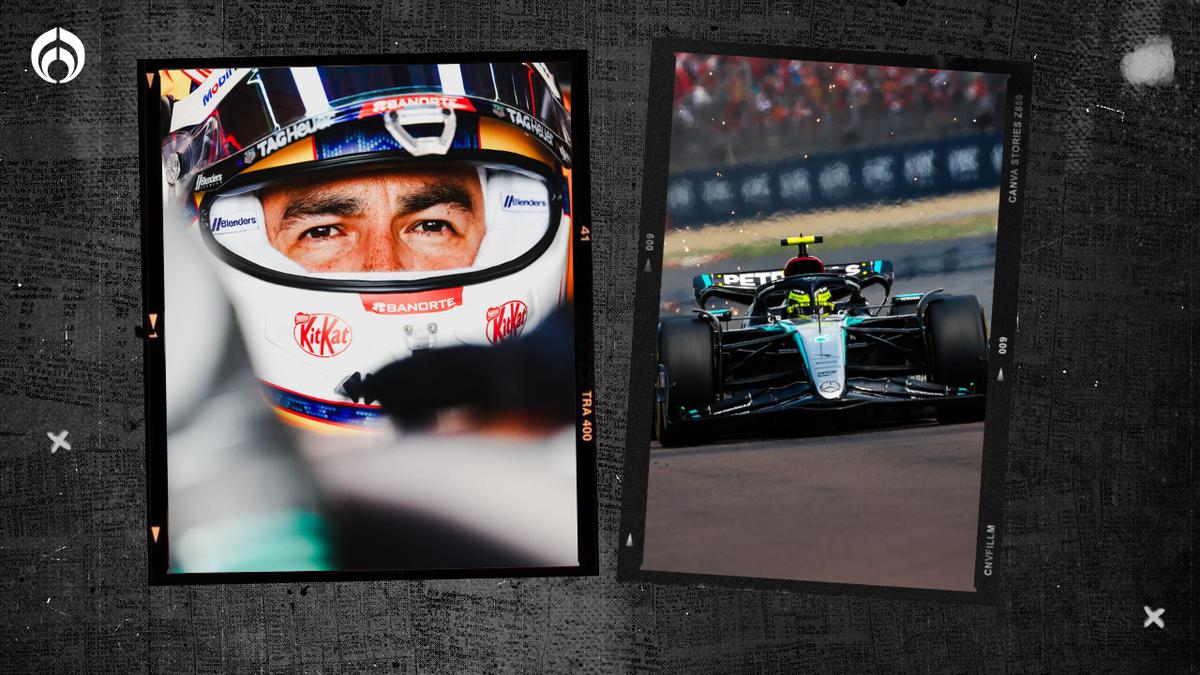 Rumores indican la posible llegada de Pérez a Mercedes. | La incertidumbre rodea el futuro de Sergio Pérez en la Fórmula 1. (Twitter @SChecoPerez y @MercedesAMGF1)