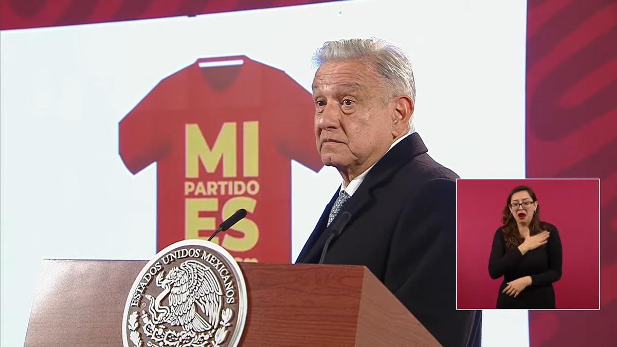  | Captura de pantalla YouTube 
Andrés Manuel López Obrador