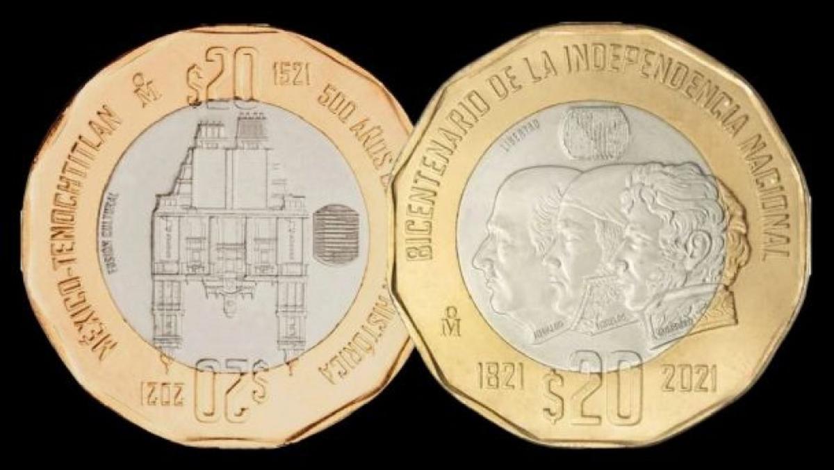 Moneda de 20 pesos cuánto cuesta fabricarla | Foto: Especial