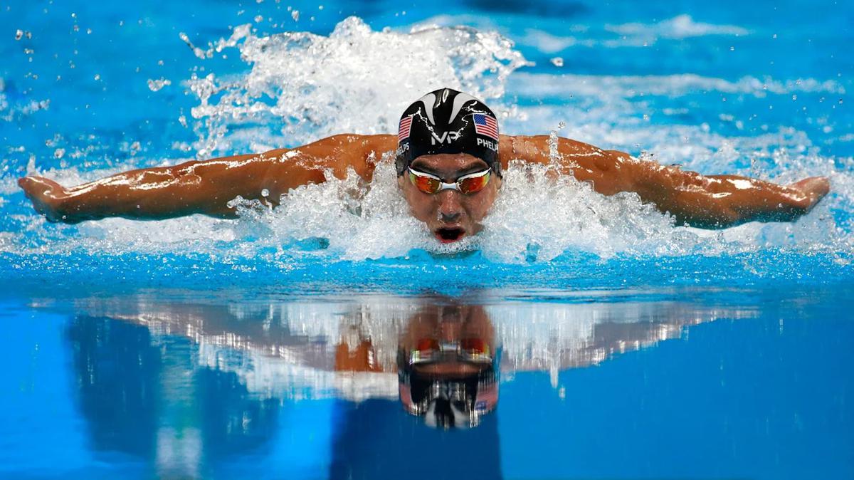 Michael Phels | El nadador es el deportista con más medallas. Crédito: olimpics.com